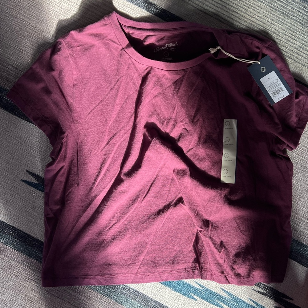 Never worn purple crop